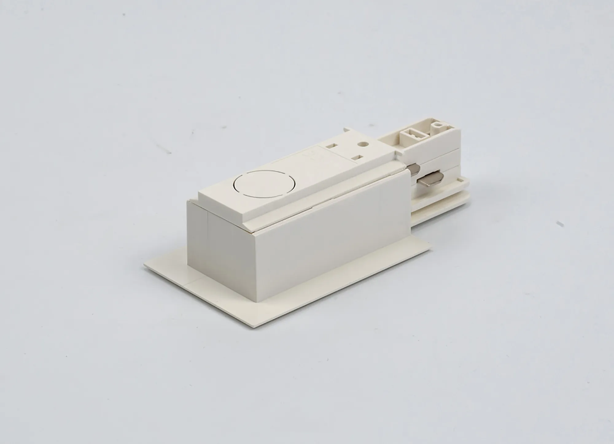 3 Circuit Recessed-White Tracks And Accessories Eutrac Triple Circuit Track